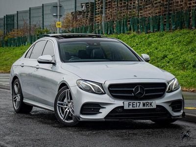 Silver Used 2017 Mercedes E220 AMG line Sedan | £15,000 (Fair price)