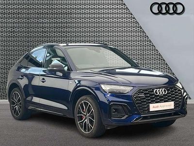 Begagnad Audi Q5 Sportback Comfort 261 HK (191 kW) 2023 Blå SUV