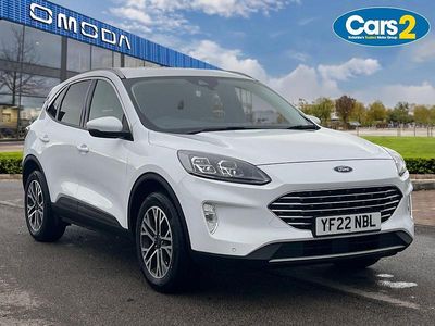 White Used 2022 Ford Kuga Titanium SUV | £14,495 (Good price)