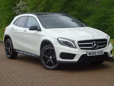 Used Mercedes GLA220 AMG line 2017 White SUV