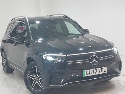 Begagnad Mercedes EQB350 AMG line 214 kW (292 HK) 2022 Svart SUV