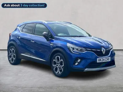 Used Renault Captur Techno 90 HP (66 kW) 2024 Blue SUV