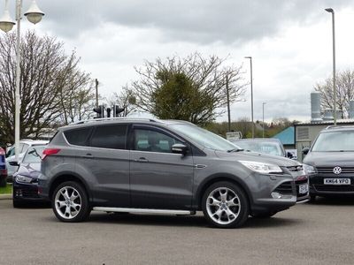used Ford Kuga a 2.0 TDCi 163 Titanium X 4WD 5dr ++ PAN ROOF / LEATHER / 19 INCH ALLOYS ++ Hatchback