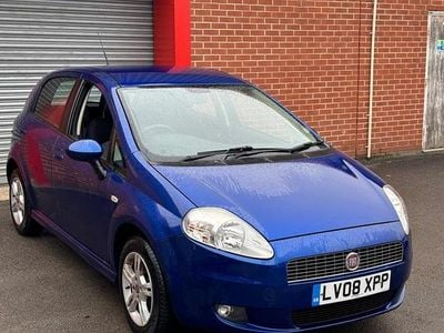 Blue Used 2008 Fiat Grande Punto Dynamic Hatchback | £2,495 (A bit pricey)