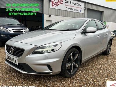Silver Used 2019 Volvo V40 R-Design Hatchback | £8,995 (Fair price)