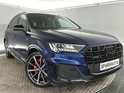 Used Audi Q7 S-Line 231 HP (169 kW) 2023 Blue SUV