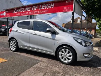 Used Vauxhall Viva 75 HP (55 kW) 2015 Silver Hatchback