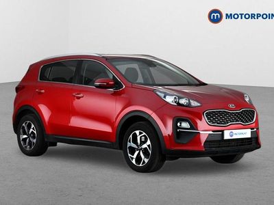 Used Kia Sportage 177 HP (130 kW) 2021 Red SUV