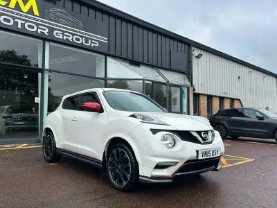Used Nissan Juke Nismo RS 218 HP (160 kW) 2015 White SUV