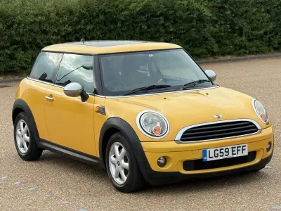 Used Mini ONE Hatch 95 HP (69 kW) 2009 Yellow Hatchback