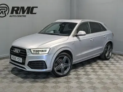 Usado Audi Q3 S-line plus 184 CV (135 kW) 2015 Plateado SUV