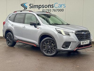 Silver Used 2024 Subaru Forester Sport SUV | £30,641 (Fair price)