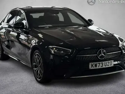 Used Mercedes E400 AMG line 340 HP (250 kW) 2023 Black Sedan
