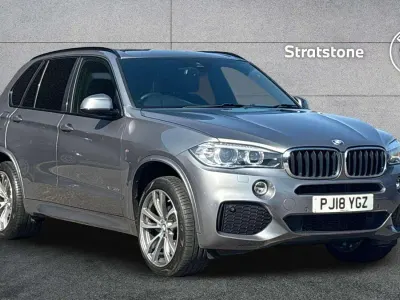 Used BMW X5 M Sport 254 HP (186 kW) 2018 Grey SUV