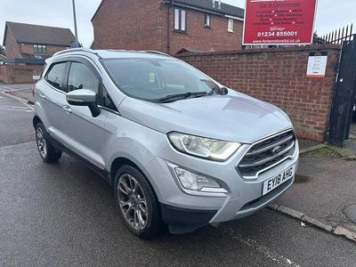 Used Ford Ecosport Titanium 100 HP (73 kW) 2018 Silver SUV