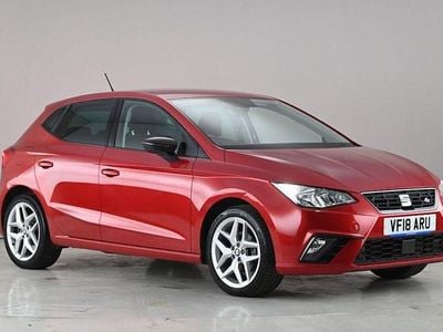 Begagnad Seat Ibiza FR 116 HK (85 kW) 2018 Röd Halvkombi