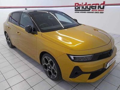 Used Vauxhall Astra GS Line 2023 Yellow/black Hatchback
