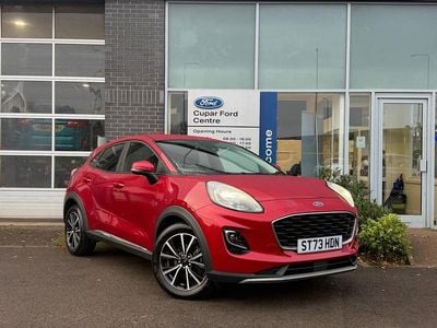 Used Ford Puma Titanium 125 HP (91 kW) 2023 Fantastic red Hatchback