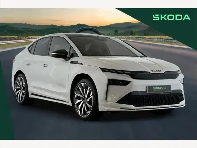 Used Skoda Enyaq iV SportLine 210 kW (286 HP) 2026 White SUV