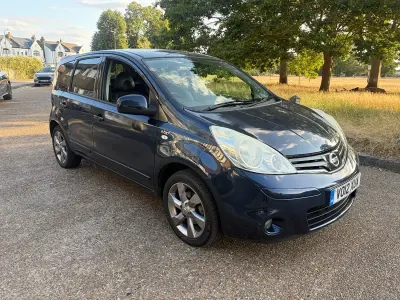 Used Nissan Note N-TEC 2012 Blue Hatchback