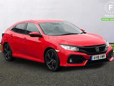 Used Honda Civic SR 129 HP (94 kW) 2018 Red Hatchback