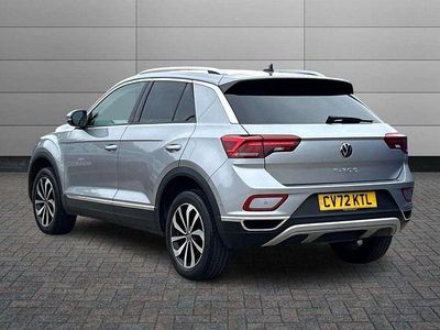 Begagnad VW T-Roc Style 150 HK (110 kW) 2022 Silver SUV