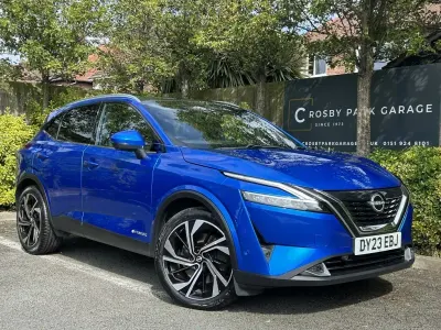 Used Nissan Qashqai Tekna+ 190 HP (139 kW) 2023 Blue SUV