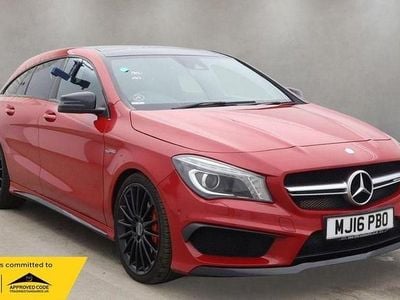 Used Mercedes CLA45 AMG Shooting Brake AMG 381 HP (280 kW) 2016 Red Estate