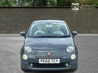 Used Fiat 500 Lounge 69 HP (50 kW) 2019 Grey Hatchback