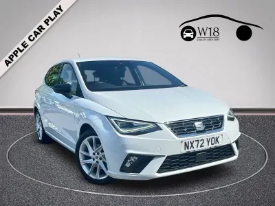 Used Seat Ibiza FR 110 HP (80 kW) 2022 White Hatchback