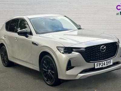 Silver Used 2024 Mazda CX-60 Homura-Line SUV | £33,550