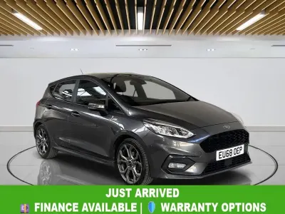 Used Ford Fiesta ST-Line 125 HP (91 kW) 2018 Grey Hatchback