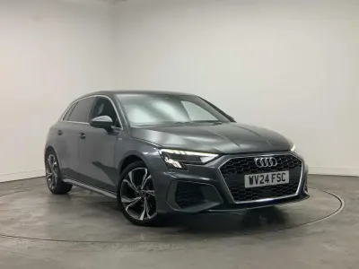 Used Audi A3 S-Line 108 HP (79 kW) 2024 Grey Hatchback