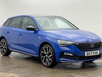 Used Skoda Scala Monte Carlo 2022 Blue Hatchback
