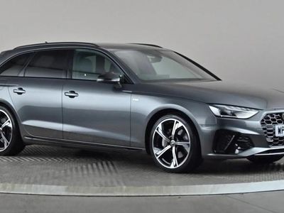 Grey Used 2024 Audi A4 Black Edition Estate | £35,998