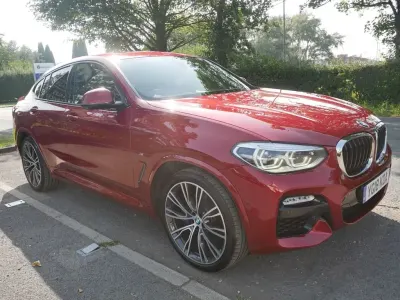 Usado BMW X4 M Sport 190 CV (139 kW) 2018 Rojo SUV