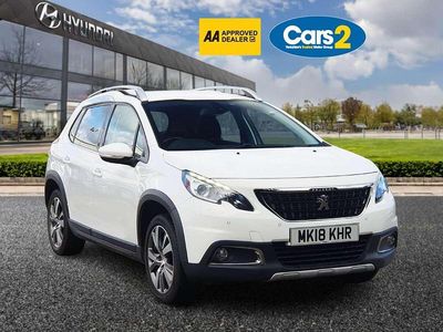 White Used 2018 Peugeot 2008 Allure SUV | £9,990 (A bit pricey)