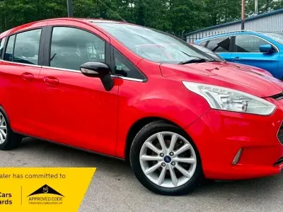 Used Ford B-MAX Titanium 105 HP (77 kW) 2014 Red MPV