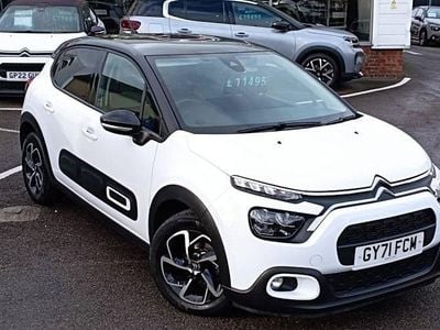 Used Citroën C3 PureTech 83 HP (61 kW) 2021 White Hatchback
