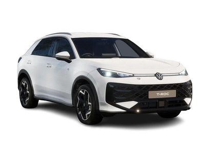 New VW T-Roc R-line 2026 White SUV