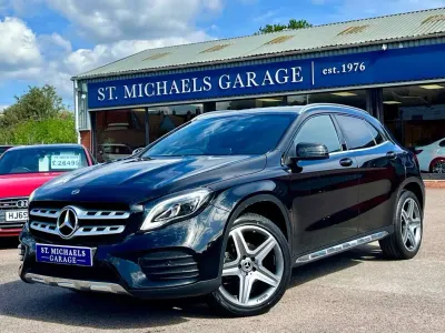 Used Mercedes GLA180 AMG line 122 HP (89 kW) 2020 Black SUV