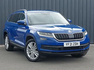 Used Skoda Kodiaq SE L 150 HP (110 kW) 2021 Blue SUV