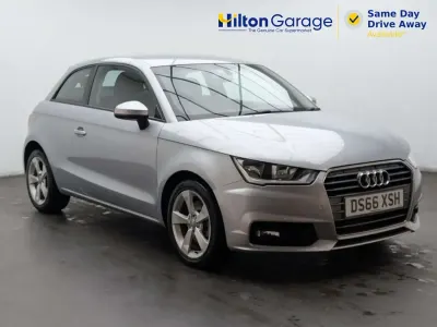 Begagnad Audi A1 Sport 125 HK (91 kW) 2016 Silver Halvkombi