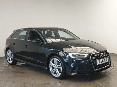 Usado Audi A3 S-Line 150 HP (110 kW) 2017 Preto Citadino