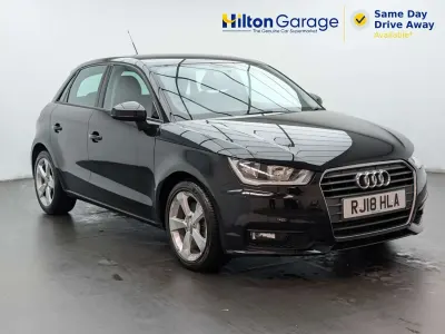 Used Audi A1 Sportback Sport 125 HP (91 kW) 2018 Black Hatchback