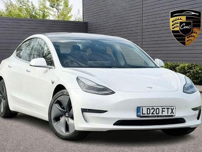 Used Tesla Model 3 77 kW (106 HP) 2020 White Sedan