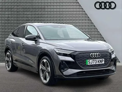 Used Audi Q4 e-tron Advanced 150 kW (204 HP) 2023 Grey SUV