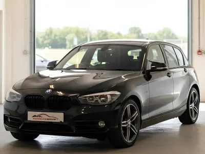 Used BMW 118 Sport Line 136 HP (100 kW) 2017 Black Hatchback