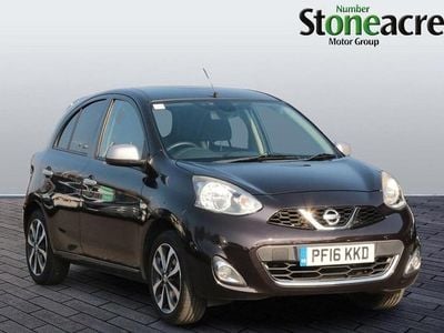 Used Nissan Micra N-TEC 79 HP (58 kW) 2016 Black Hatchback