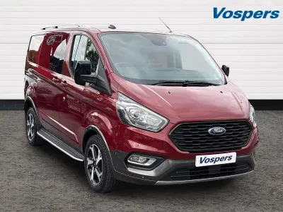 Used Ford Transit Custom Active 170 HP (125 kW) 2021 Red Van